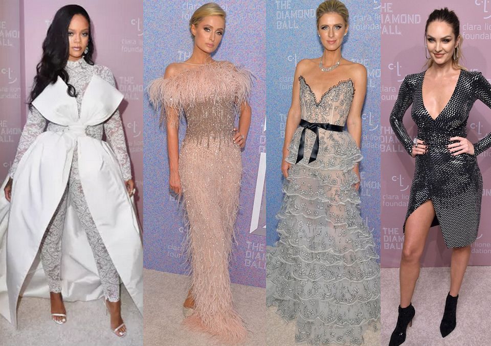 Many A-list celebrities came to attend the Rihanna's fourth annual Diamond Ball in at New York City's Cipriani Wall Street restaurant.