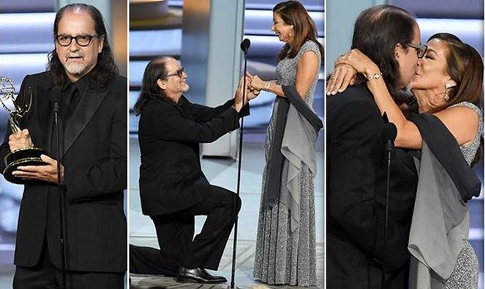 The winner Glenn Weiss made his night memorable and noticeable at 70th Primetime Emmy Awards by proposing his girlfriend, Jan Svendsen.