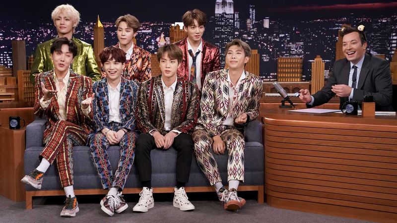K-Pop Band BTS — and Jimmy Fallon