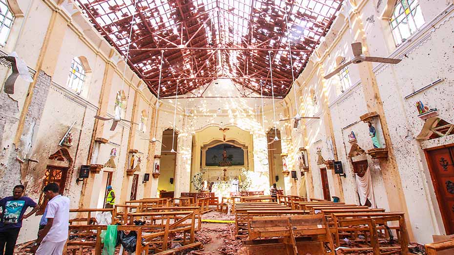 Sri Lanka Church Explosion