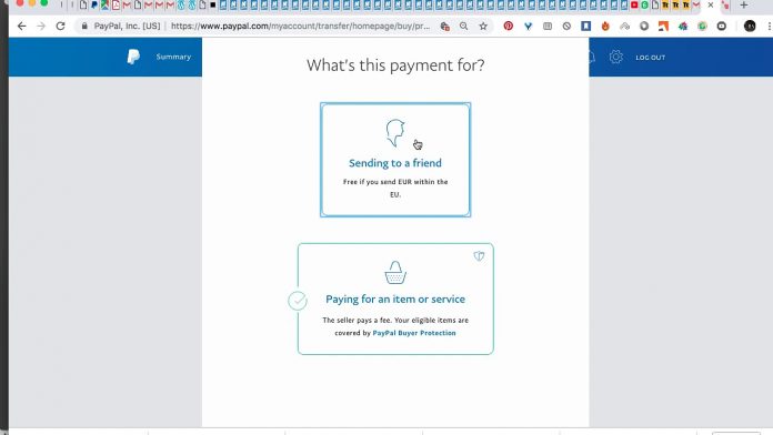 how to send money through paypal