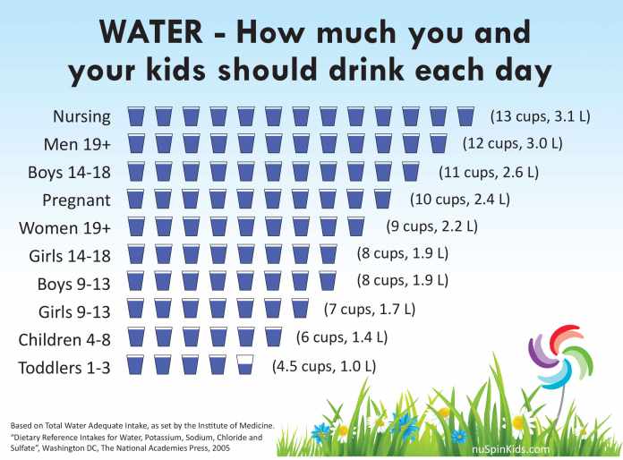 how much water should i drink a day
