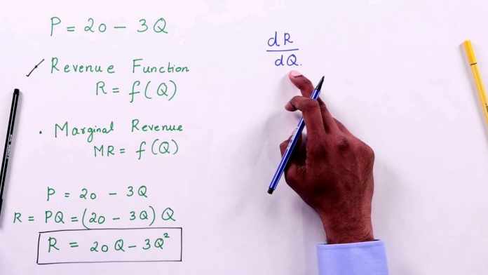 how to calculate marginal revenue