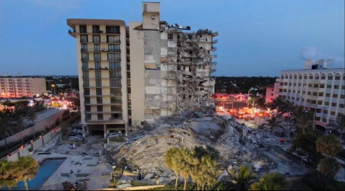 Building in Miami collapses